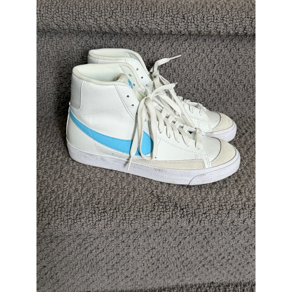 Nike Blazer Mid '77 Vintage aqua blue Kids size 6